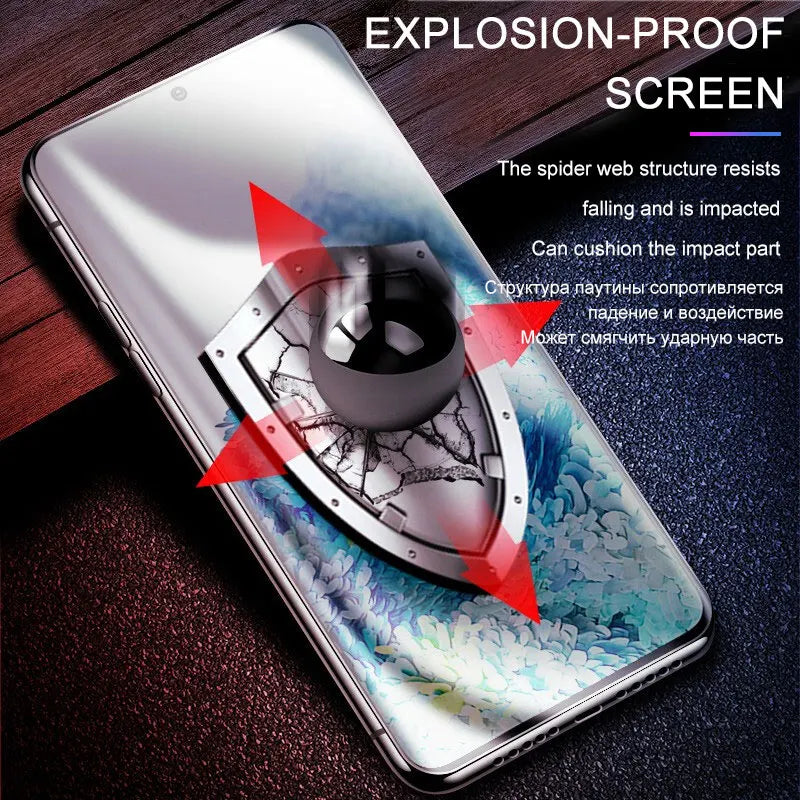 4Pcs Hydrogel Film For Samsung Galaxy S23 S20 S21 S22 S24 Plus Ultra FE Note 20 9 10 Plus A52S A53 A51 A50 A21S Screen Protector