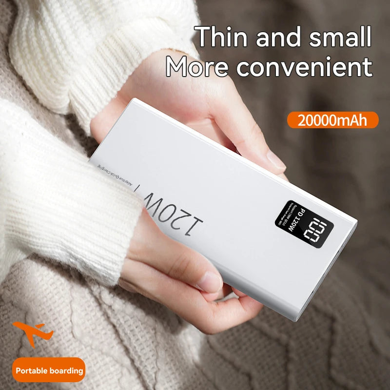 Xiaomi  120W High Capacity Power Bank 30000mAh Fast Charging Powerbank Portable Battery Charger For iPhone  Samsung Huawei